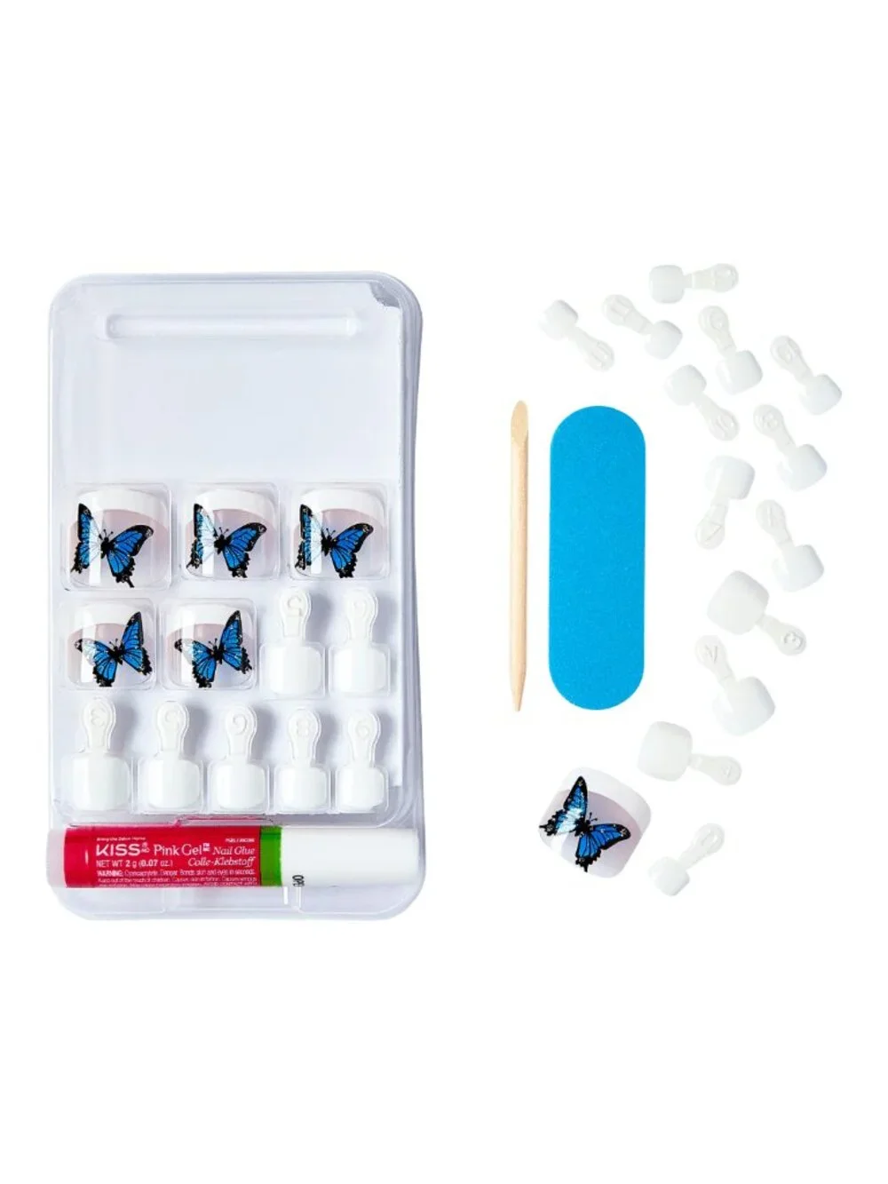 Kiss Gel Fantasy Toenails - Oasis